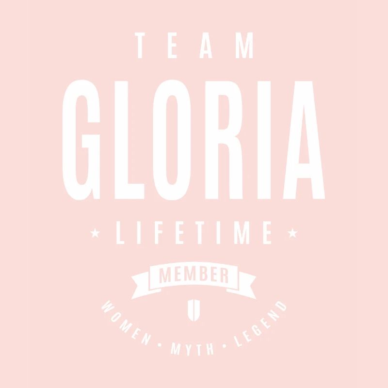 Gloria Personalized Name