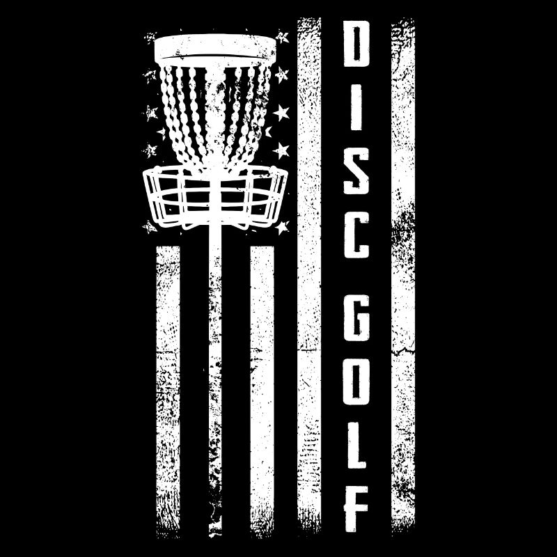 Disc golf, disc golf US flag