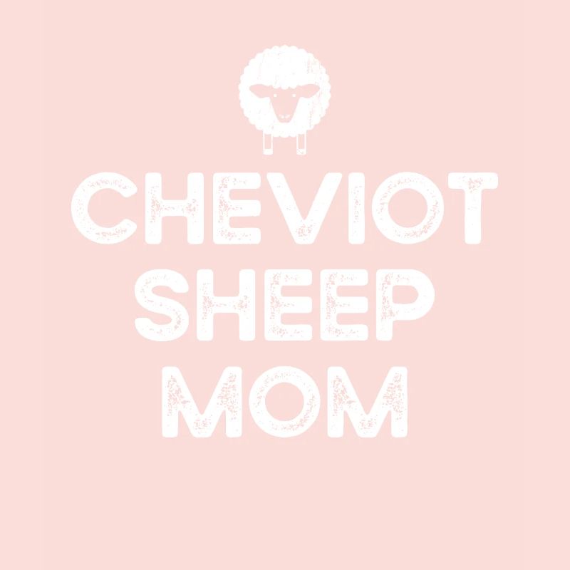 Bauer-Mutter-Mutter - Cheviot-Schaf