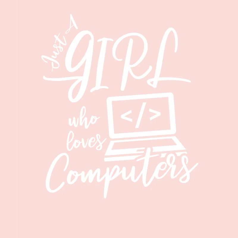 Développeur Coder Programmeur Girl