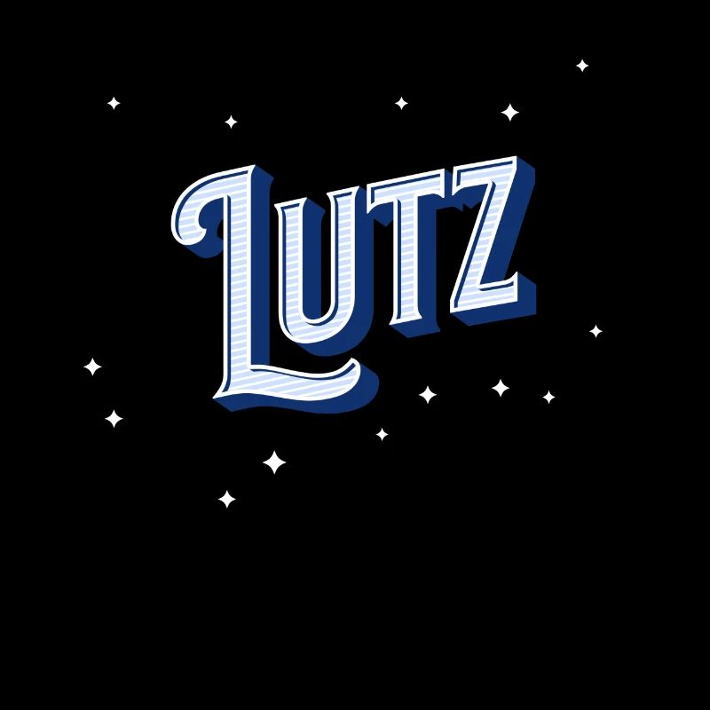 Lutz name personalized
