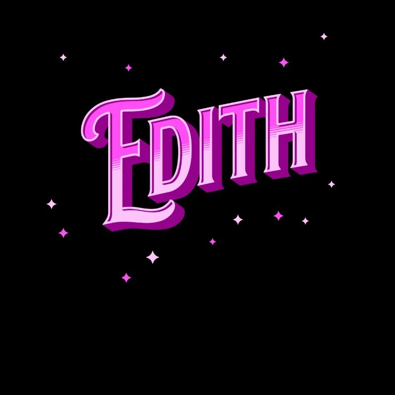 Edith name personalized