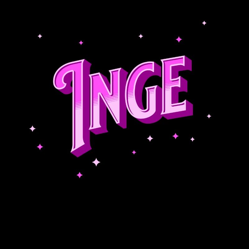 Inge name personalized