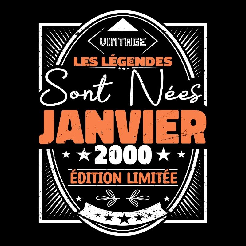 Janvier 2000 | Vintage Anniversaire 2000 Rétro