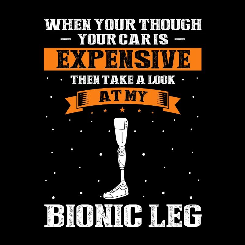 Artificial limb design for leg prosthesis