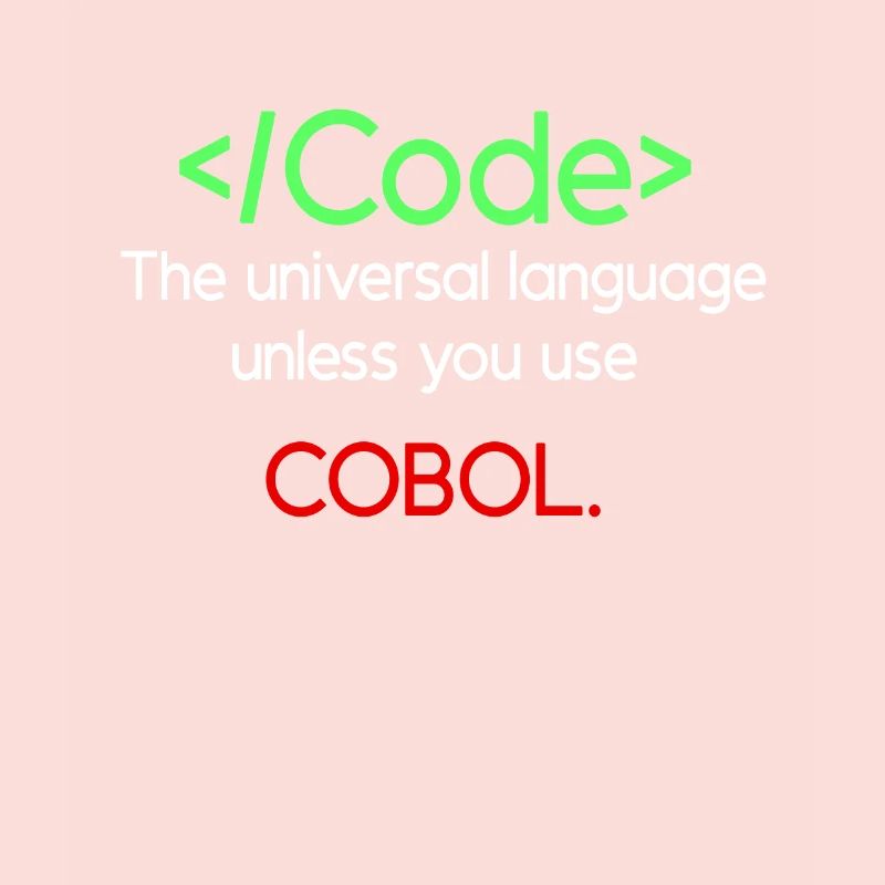 Funny Cobol Code Design