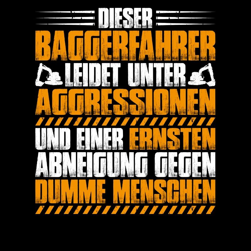 Baggerfahrer Baggerführer Heavy Equipment Operator