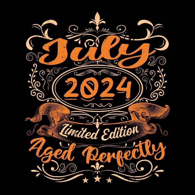Juli 2024 Jubiläums Vintage Geschenkidee 2024