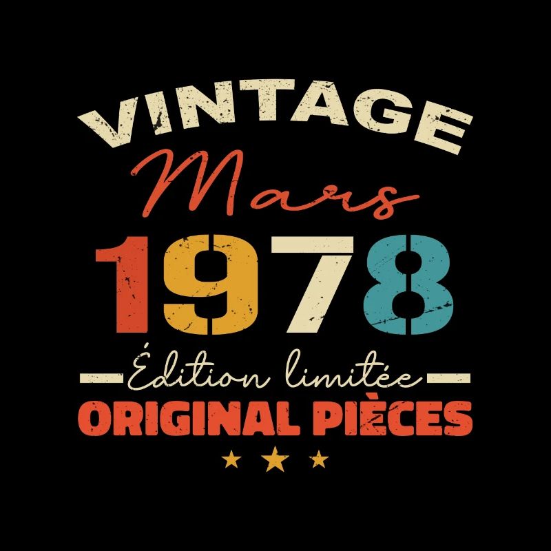 Mars 1978 anniversaire 1978 légendes Mars