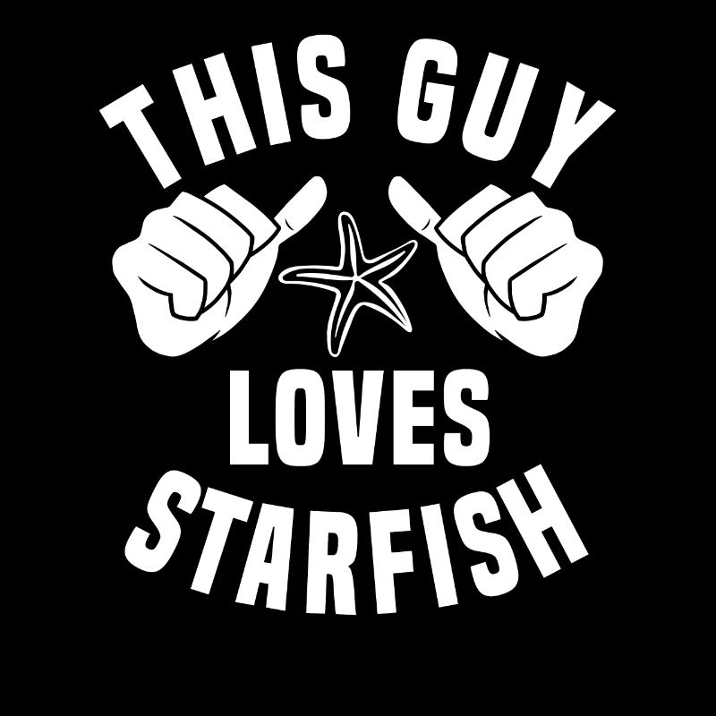 This guy loves starfish