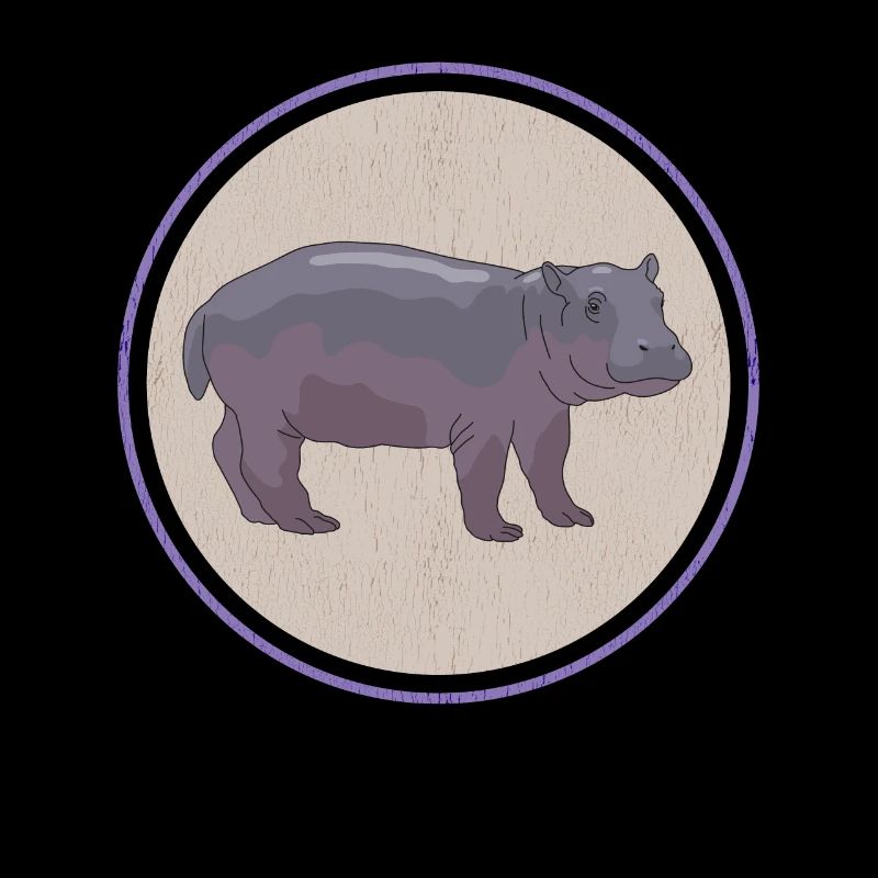 Nilpferd Baby | Flusspferd Nilpferde Geschenk