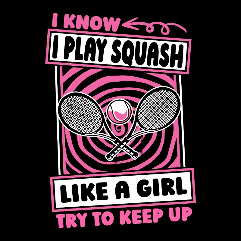 Fille de squash