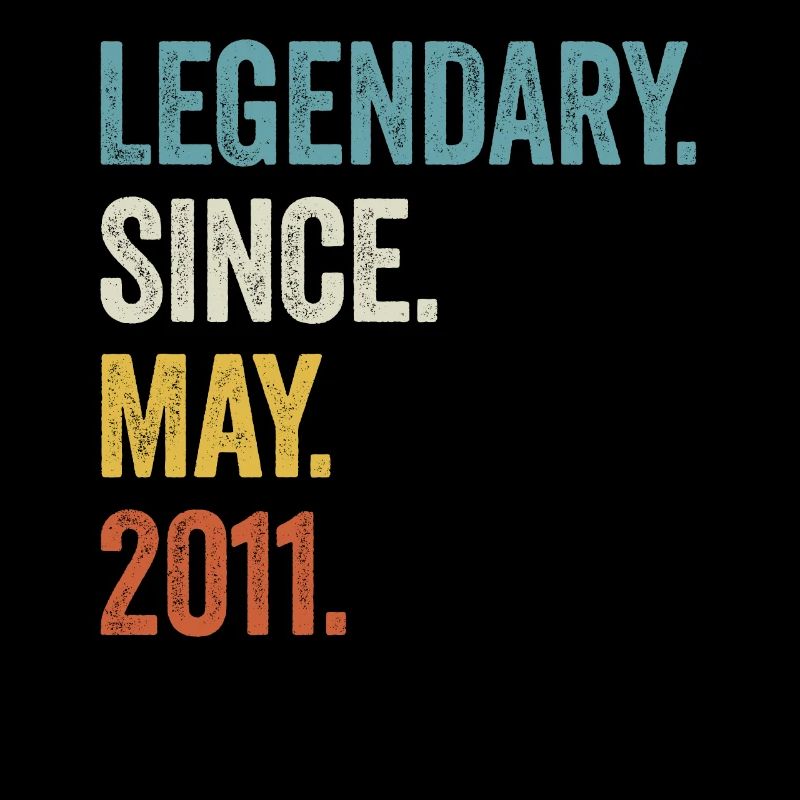 12 Years Old Legendary Since May 2011 12th