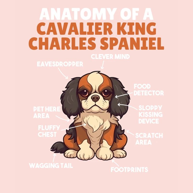 Explication du chien Anatomie d’un roi cavalier