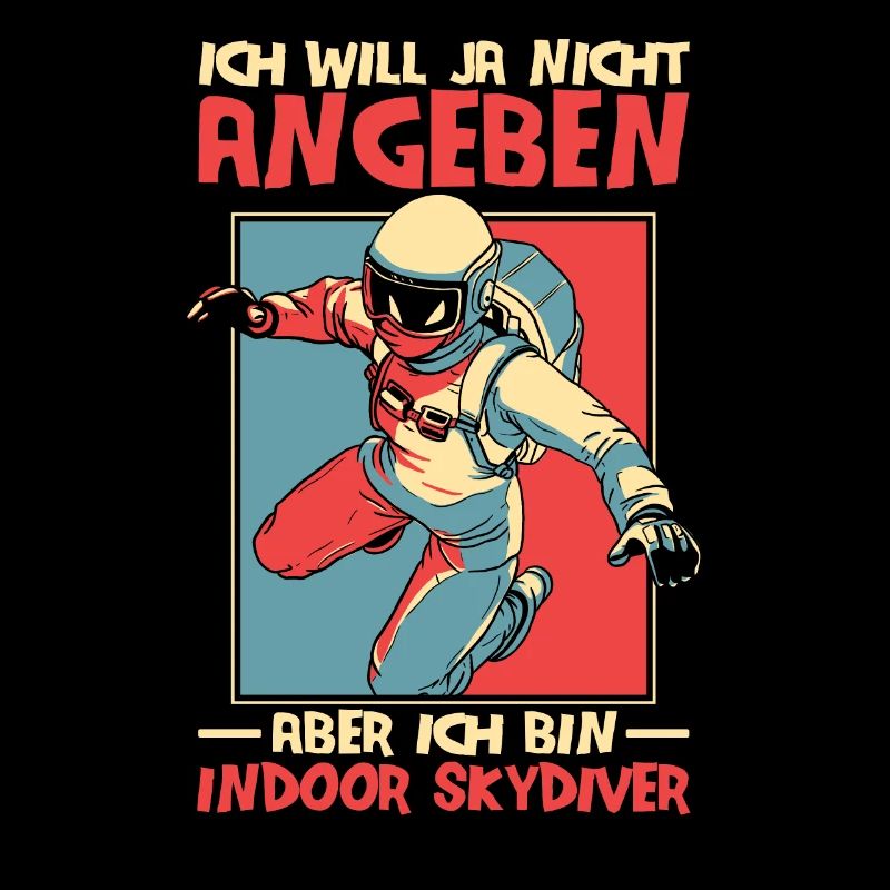Indoor Skydiving Witzig