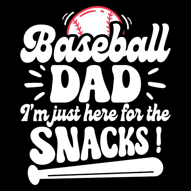 Daddy Baseball Fan Humor