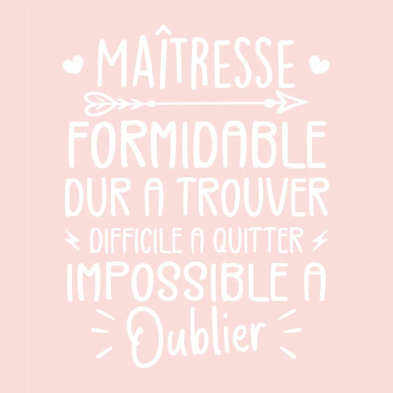 Maîtresse Formidable Cadeau Maîtresse D'école