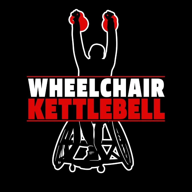 Kettlebell Rollstuhl