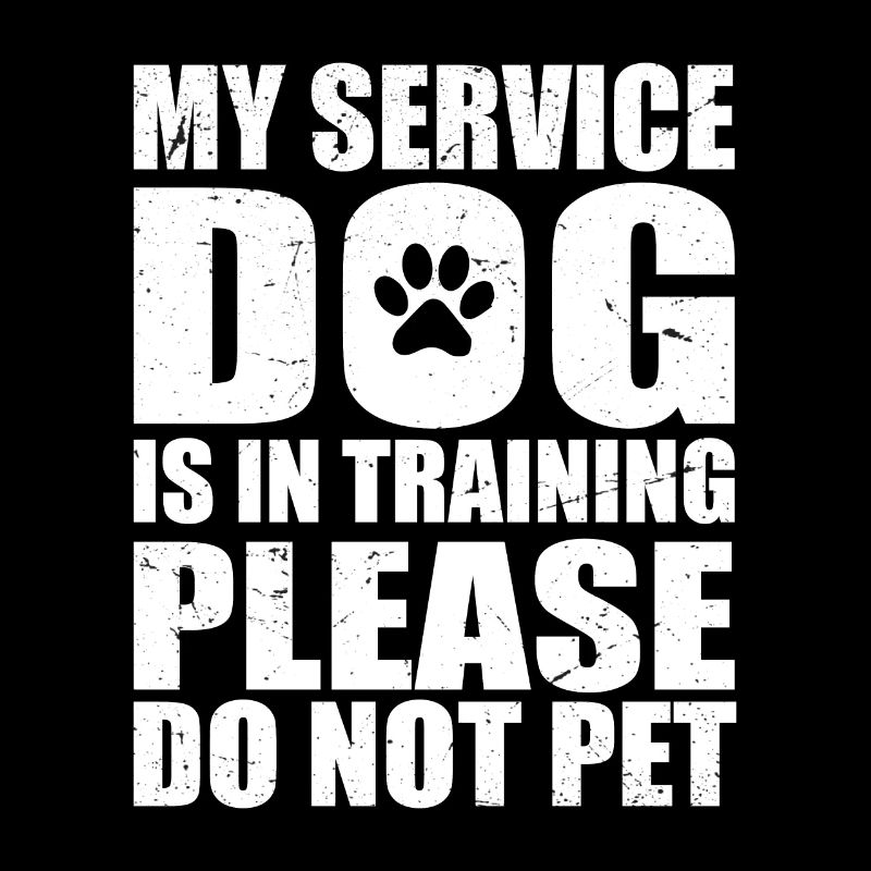 Mon Chien D'assistance Est En Formation, Chien