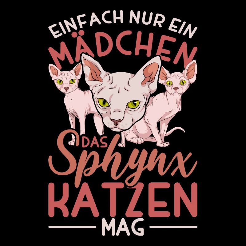Okkultismus Katze Mädchen Geschenk Sphynx Katze