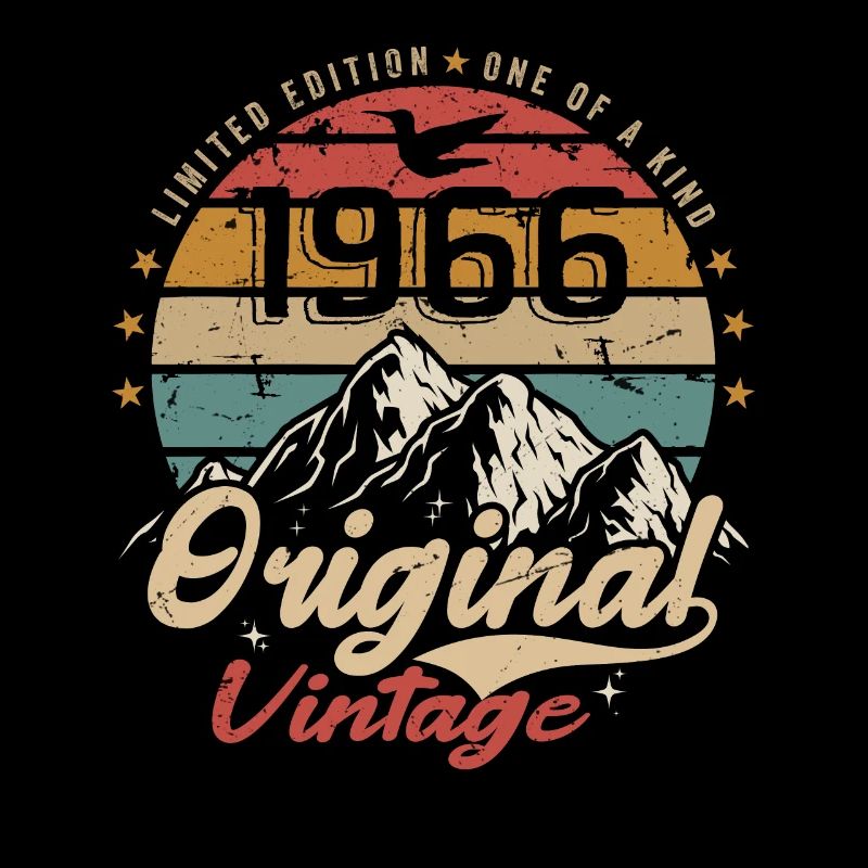 Original Vintage 1966 édition limitée 1966