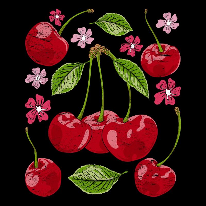 Cherry Blossoms Summer Fruit Gift Sakura Cherry
