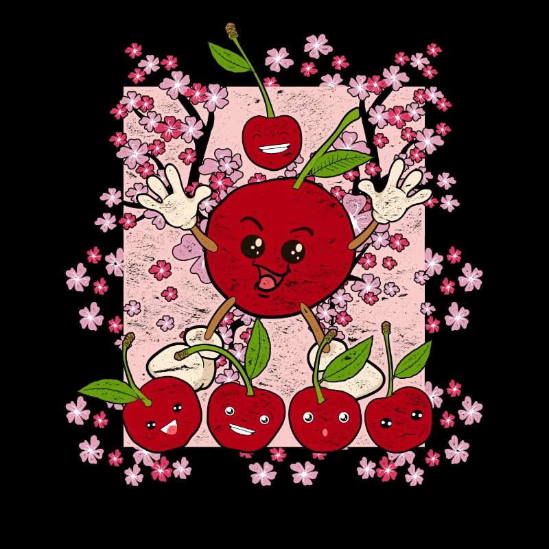 Cherry Blossoms Summer Fruit Gift Funny Cherry