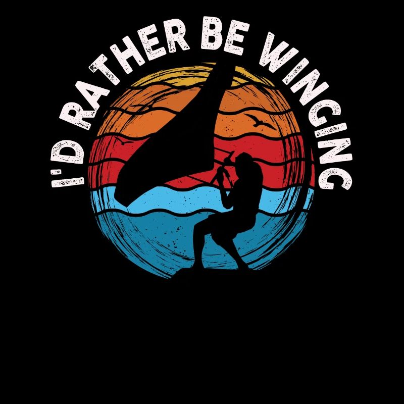 I'd Rather Be Wing Wing Foil Wingsurfing