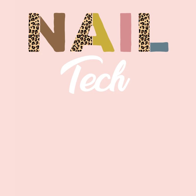 Technicienne des ongles Impression Léopard