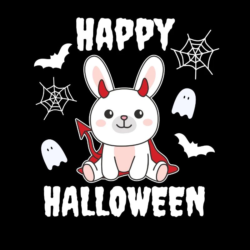 Bunny Happy Halloween Devil Costume