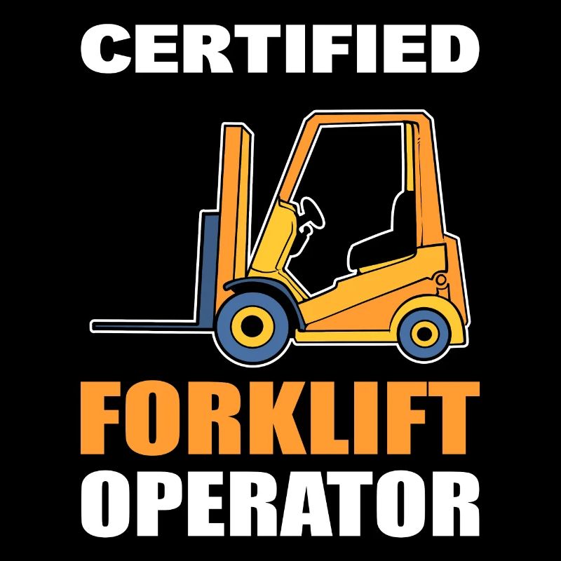 Certified Forklift Operator Gabelstaplerfahrer