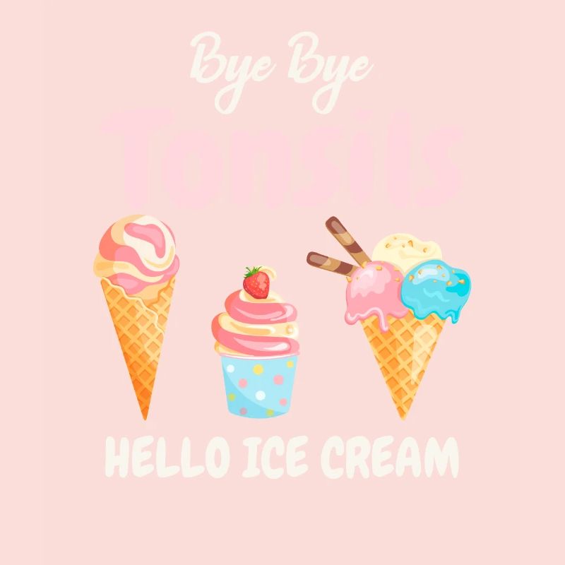 Bye Bye Mandeln Hallo Eis