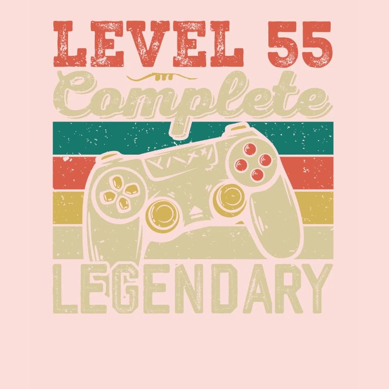 Level 55 Complete, 55th Birthday Gift