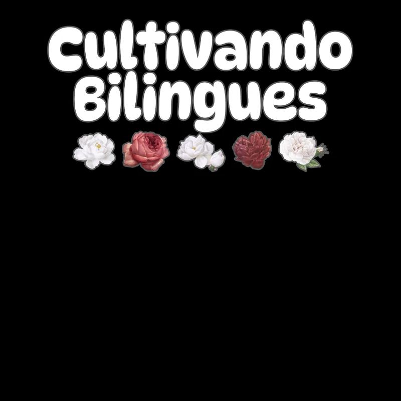 Cultivando Bilingües Spanischlehrer Bekleidung