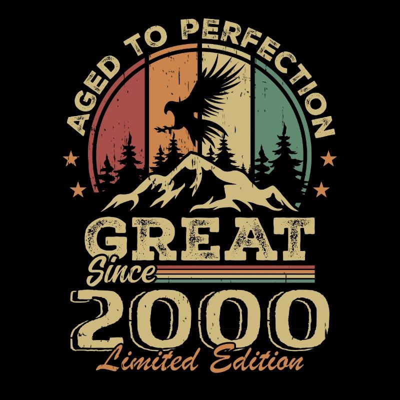 Vintage Birthday 2000 - Retro 2000 Gift Idea