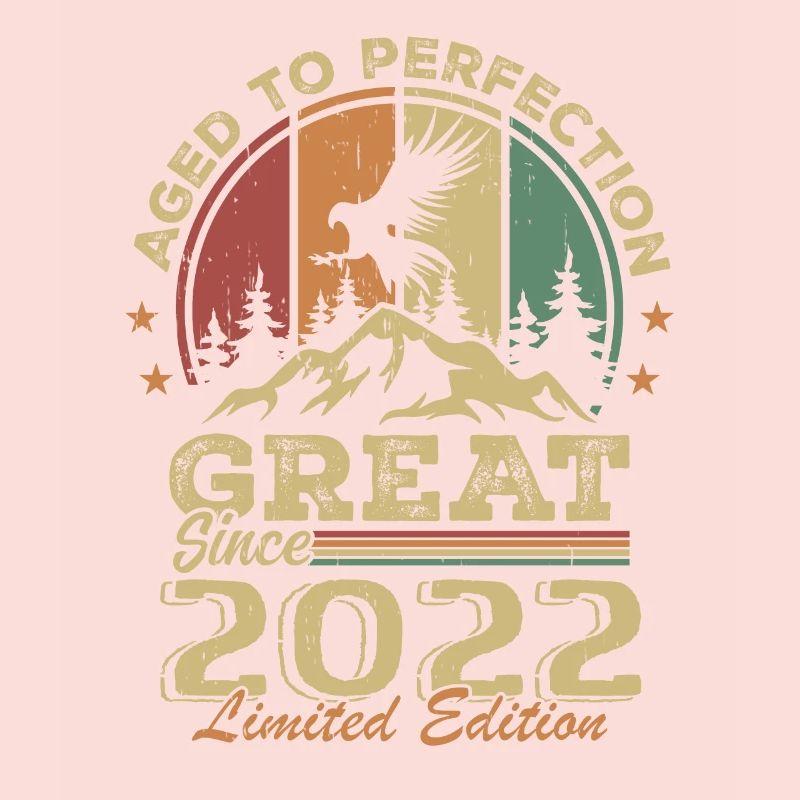 Vintage Geburtstag 2022 - Retro Geschenkidee 2022
