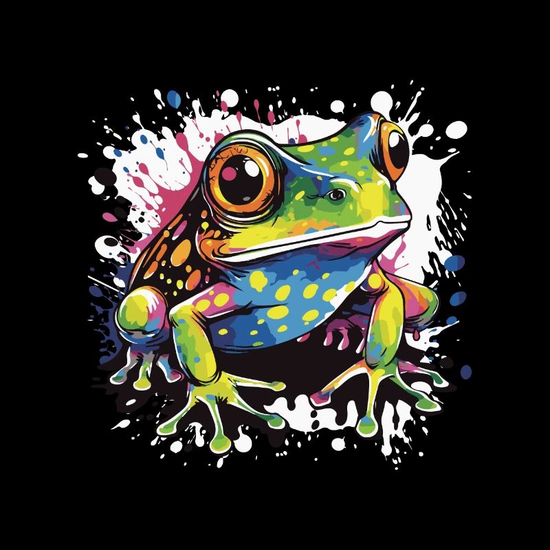 Frosch Pop Art Tier