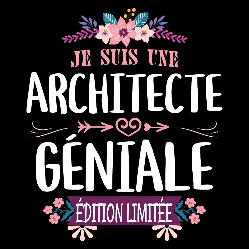 Femme Édition Limitée Architecte Géniale