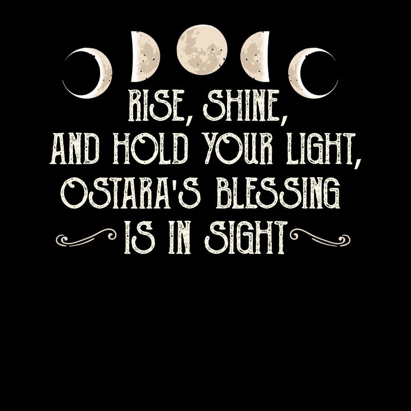 Ostara Witch Moon Eostre Printemps Oriental