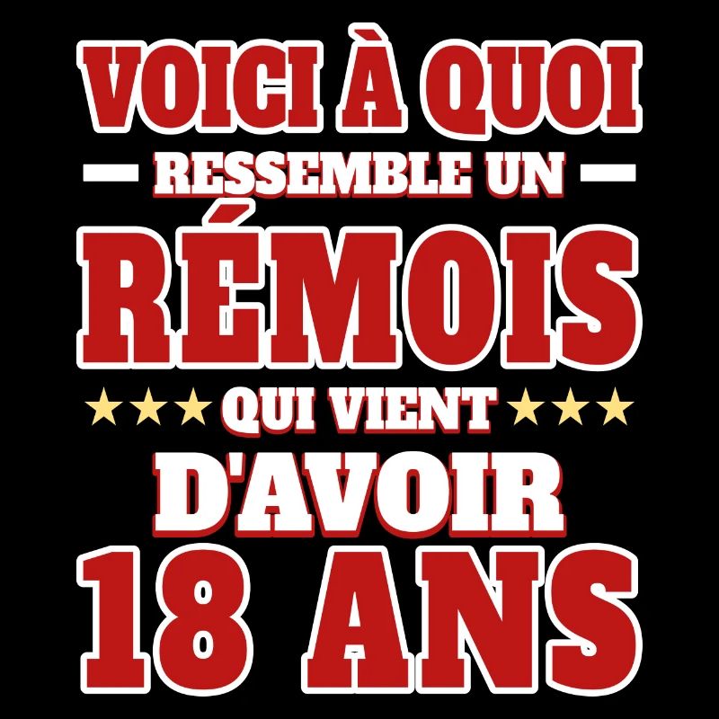 Supporter De Reims Anniversaire 18 Ans