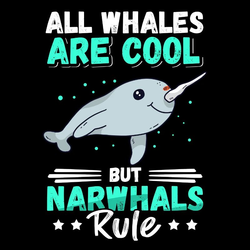 Narval baleine Narval Narval baleines cadeau