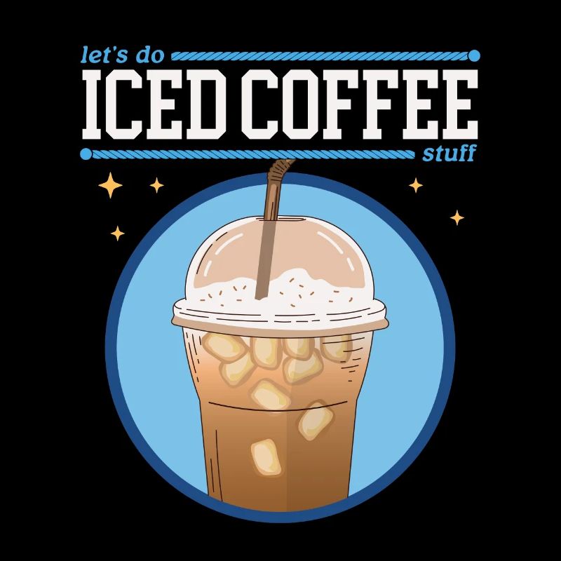 Eiskaffee Iced Coffee Kaffeeliebhaber Geschenk