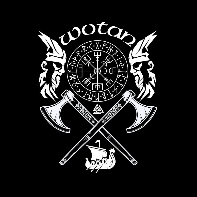 Wotan-VIKING-Wikinger SYMBOLE-WIKINGER RUNEN