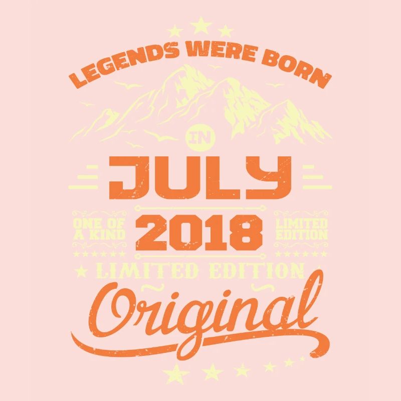 Juli 2018 Geburtstagsgeschenk Juli 2018