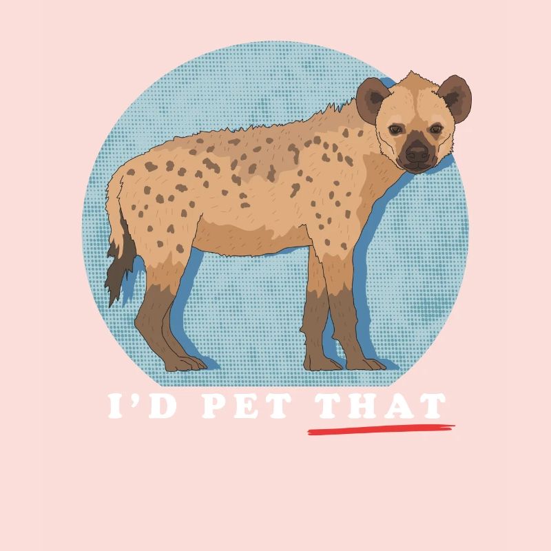 Hyäne Hyänen Tüpfelhyäne Geschenk