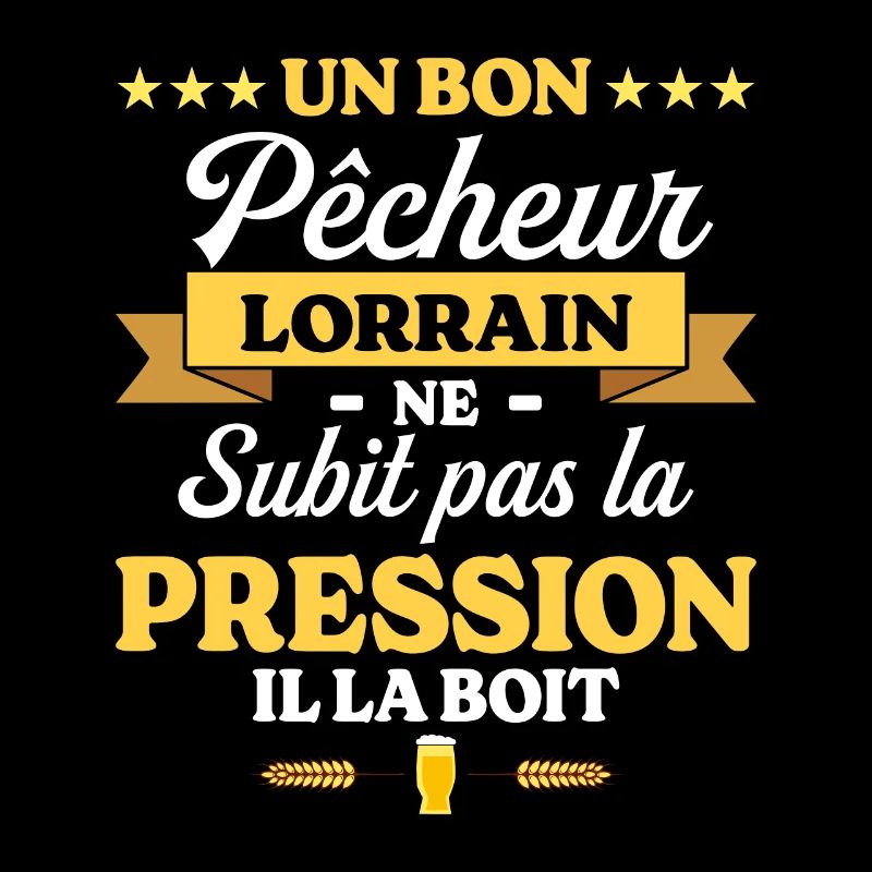 Pêcheur Lorrain Lorraine Humour Pêche
