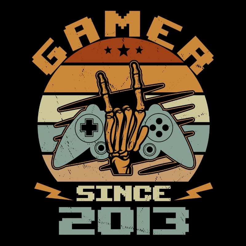 Gamer seit 2013 - Gaming Jubiläumsgeschenk 2013