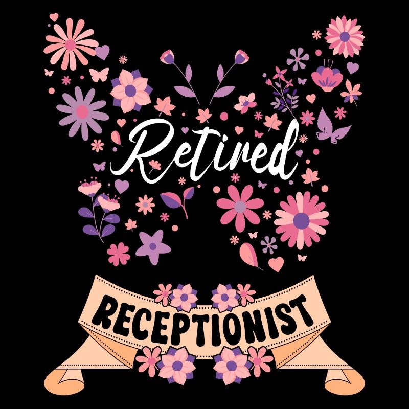 Retired Female Receptionist Retired