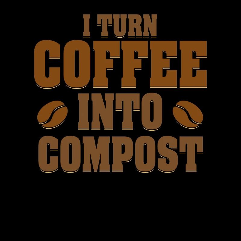 Ich verwandle Kaffee in Kompost Blue Planet