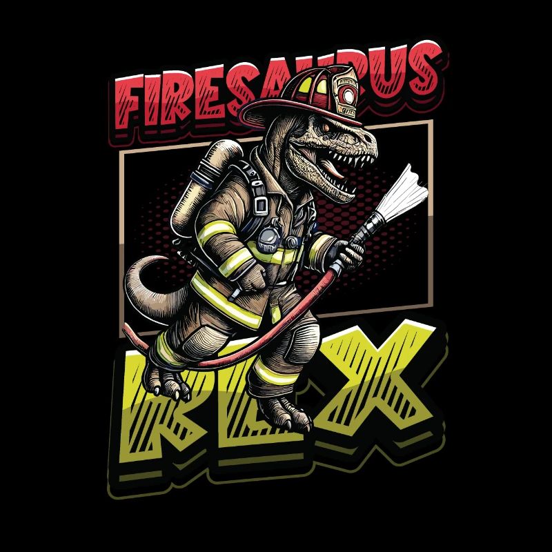 Firesaurus Rex Fire Brigade Aventure de dinosaures